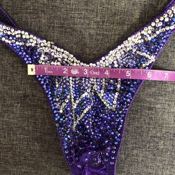 Purple Saleyla Fully stoned Figure Suit - Picture 8 of 10